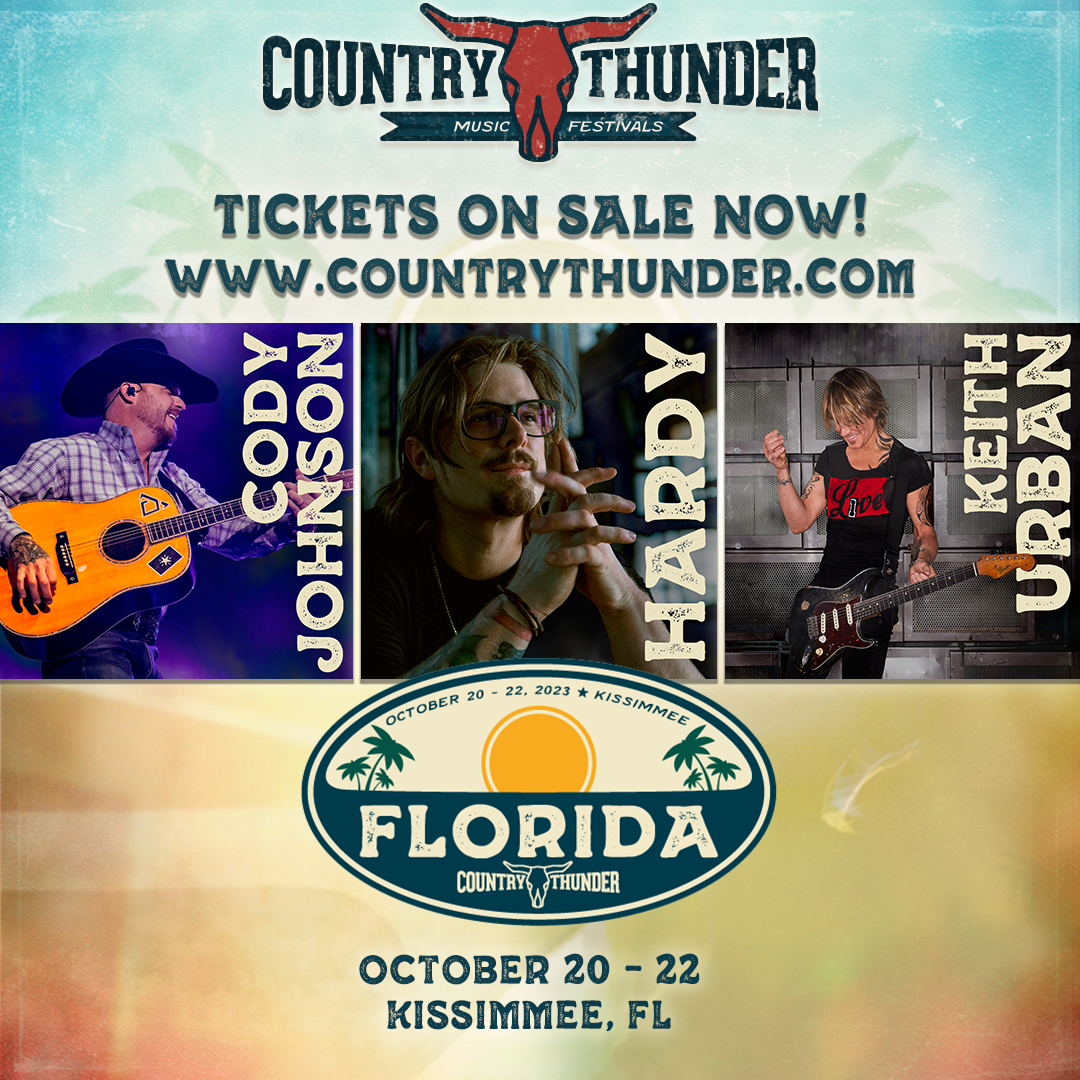 Country Thunder 2023 Kissimmee – 103.7 The Gator