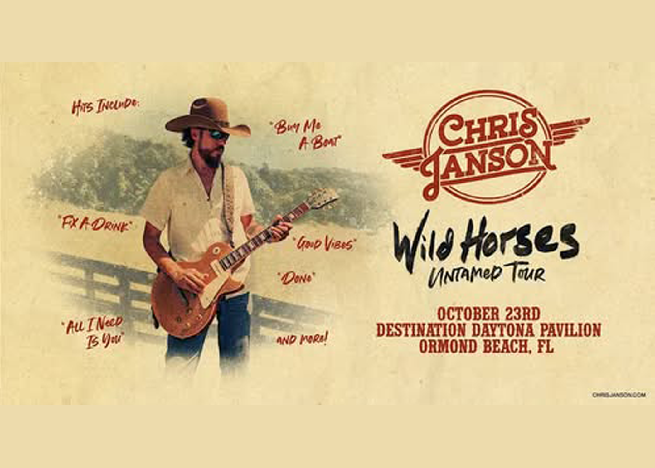 Chris Janson Destination Daytona
